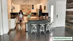 play A young teen babe with a shaved pussy gets fucked by her twin stepbrothers in a hardcore taboo porn scene