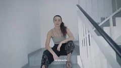 play Public Pussy Pounding: Brunette Babe Laura Gets Naughty on the Stairs with Mandala