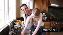 play Stepsiblings Abi Grace and Ike Diezel in Forbidden Family Taboo Encounter