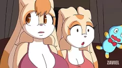 play Steamy Sonic: Tails and Cream in een vanille trio